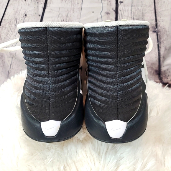 Nike Women's Prime Hype DF 2016 White and Black High-Top Shoes Size 8.5 EUC - Picture 6 of 10